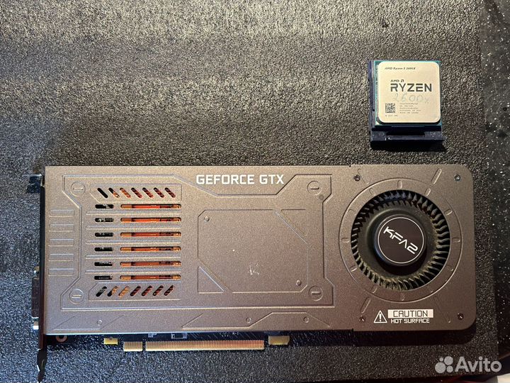 KFA GTX 1070 katana и AMD Ryzen 5 2600X