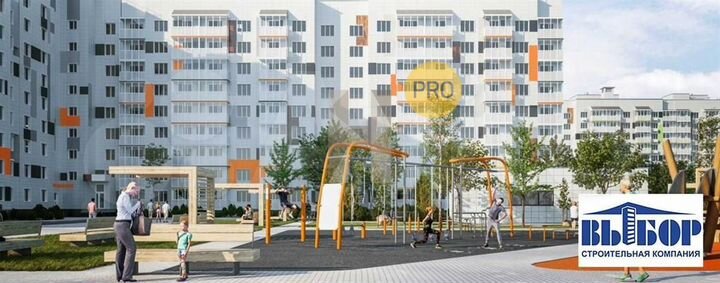 Квартира-студия, 28,3 м², 1/9 эт.