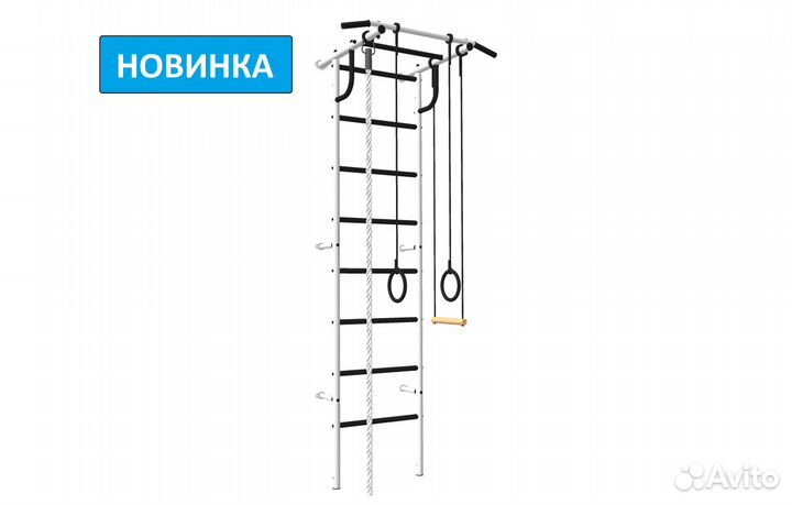 Детский спортивный комплекс дск Роки бело-черный