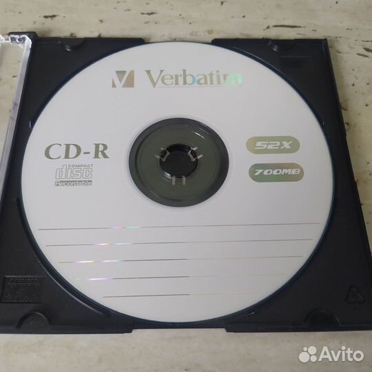 Диски CD-R Verbatim 52x, DVD-RW