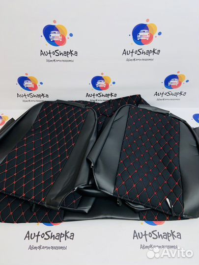 Авточехлы из жаккарда на Ваз 2110 Лада Приора