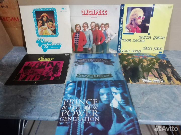 Зарубежная музыка на виниле