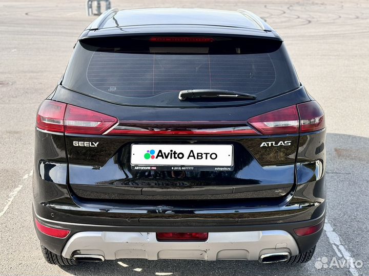 Geely Atlas 2.4 AT, 2018, 188 000 км