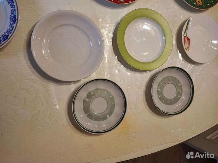 Тарелки вразнобой