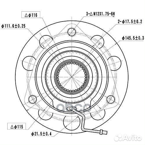 Ступица передняя Z89192R Zikmar