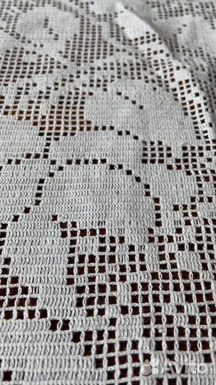 Покрывало старинное,скатерть ручная работа