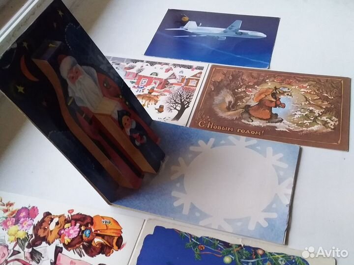 Цена за все. 7 штук. СССР. Новый Год. 1-е сентября