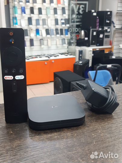 Тв-приставка Xiaomi Mi TV box S (ком204)