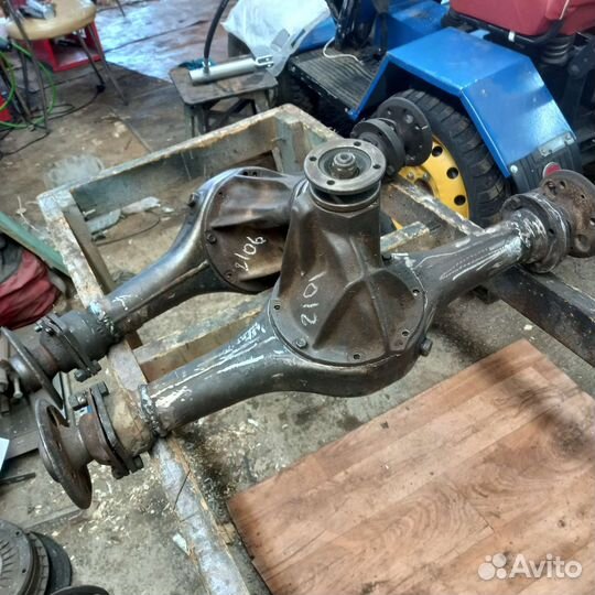 Укороченный мост ваз