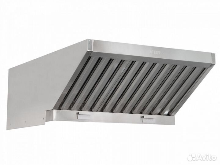 Зонт звп 1800*1000-D250 H400- оц.-1,2