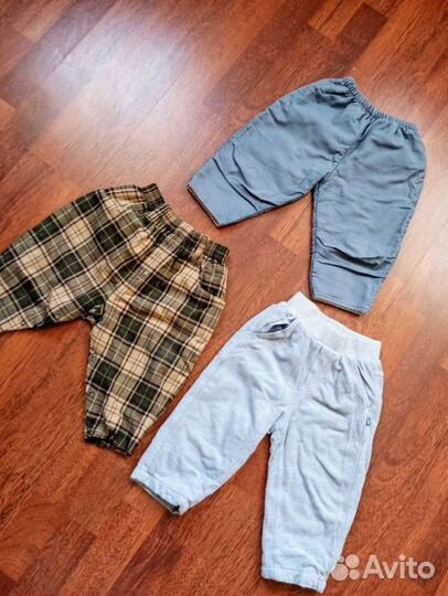 Пакет вещей для мальчика 74 80