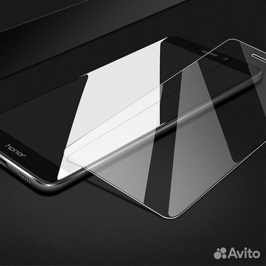 Защитное стекло на Huawei Honor 6X (прозрачное)