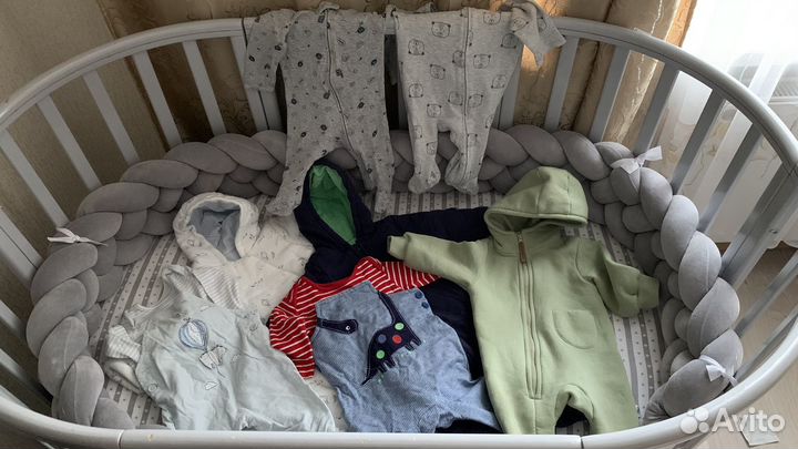 Пакет вещей для мальчика 3-6 мес