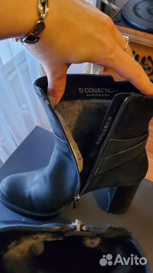 Зимние сапожки Chester/Carnaby. Кожа, мех. 36р-р