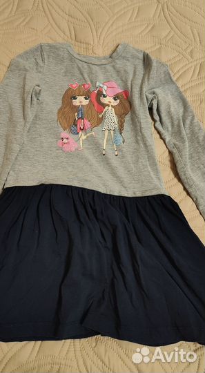Платья для девочки 116-122 пакетом