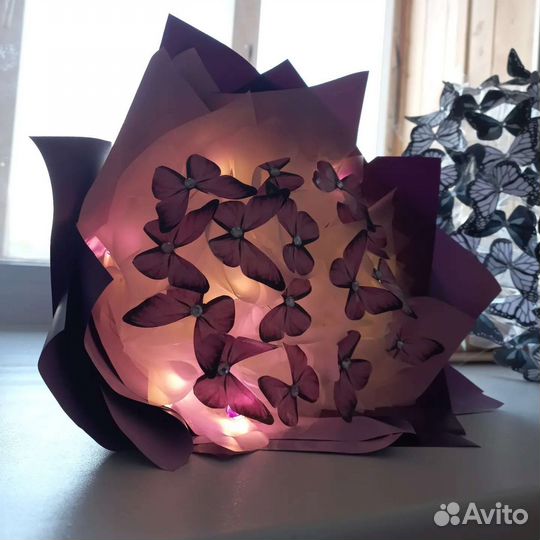 Букет из бабочек