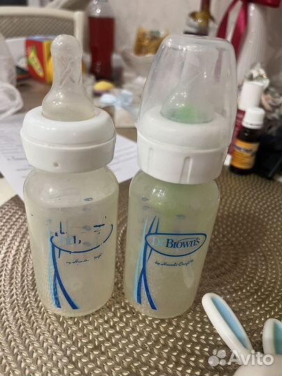 Бутылочки avent pigeon Dr.Browns