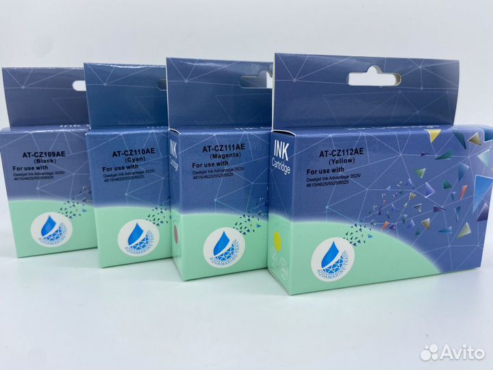 Набор картриджей для HP 655 (комплект 4 шт.)