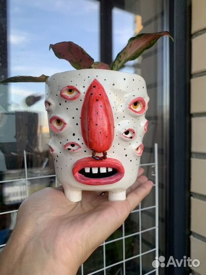 Кашпо ручной работы