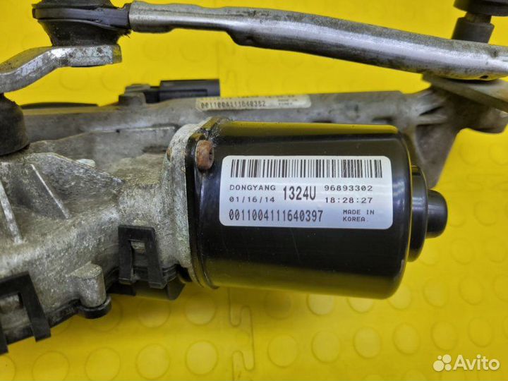 Трапеция дворников Chevrolet Cruze седан 1.8