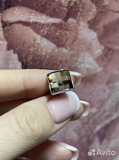 Запонки swarovski новые