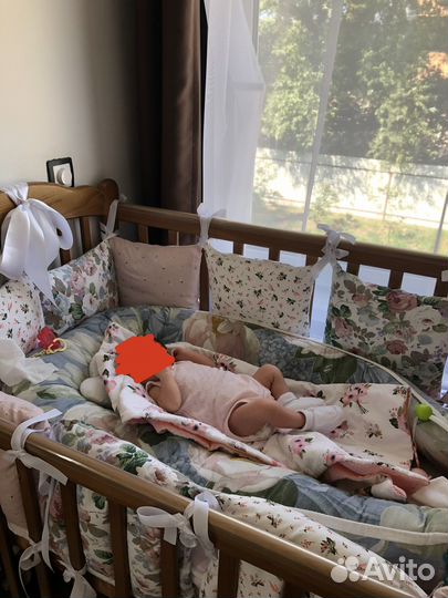 Бортики в кроватку