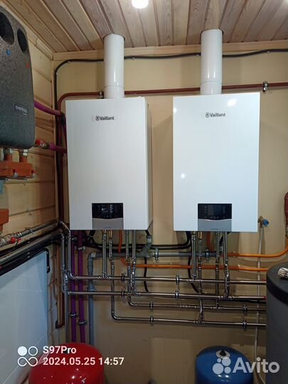 Монтаж систем отопления