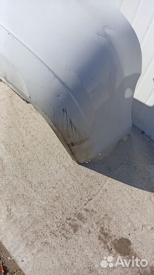 Бампер задний volkswagen polo 2012