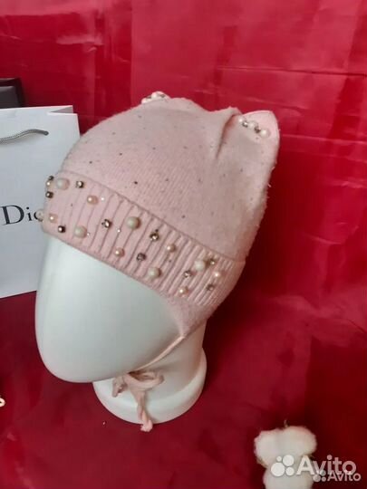 46-48 50-52-54 Шапки для девочки осень демисезон