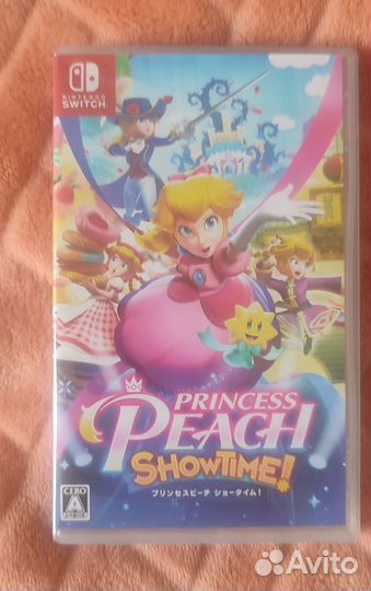 Princess Peach showtime nintendo switch (новый)