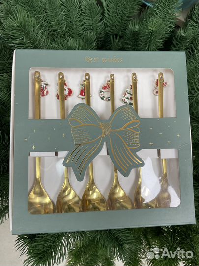Чайные ложечки подарочные новогодние