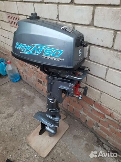 Лодочный мотор mikatsu 5 л.с