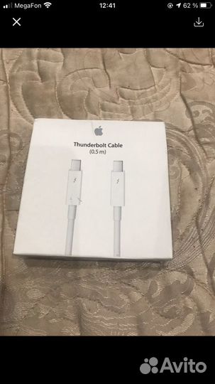Сандерболт кабель apple