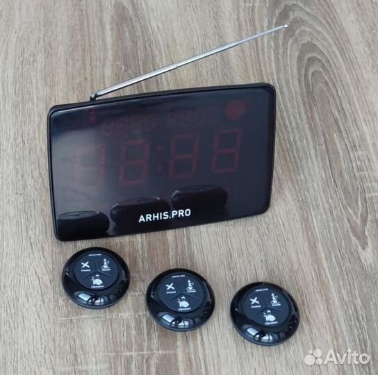 Комплект табло и кнопка вызова персонала