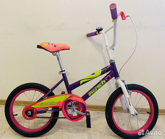 Детский велосипед для девочки 16
