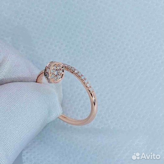 Кольцо Cartier Juste un Clou, розовое золото 0,49ct