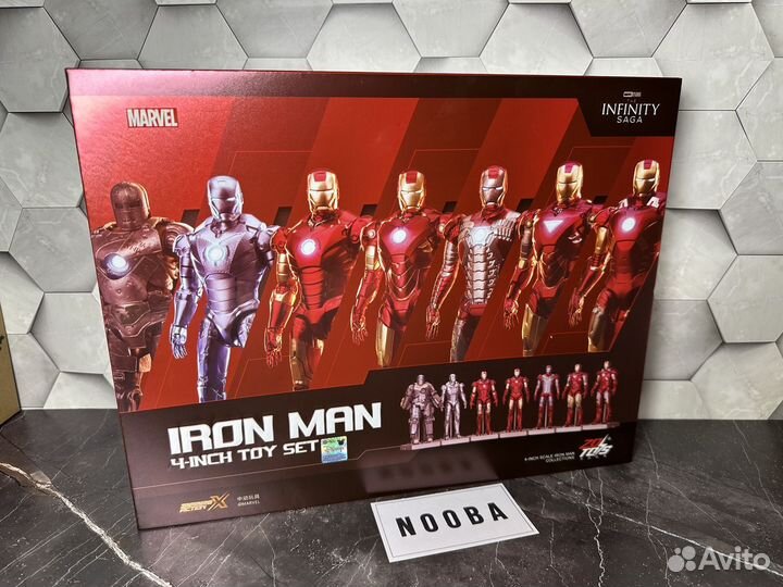 Железный человек (Набор фигурок)