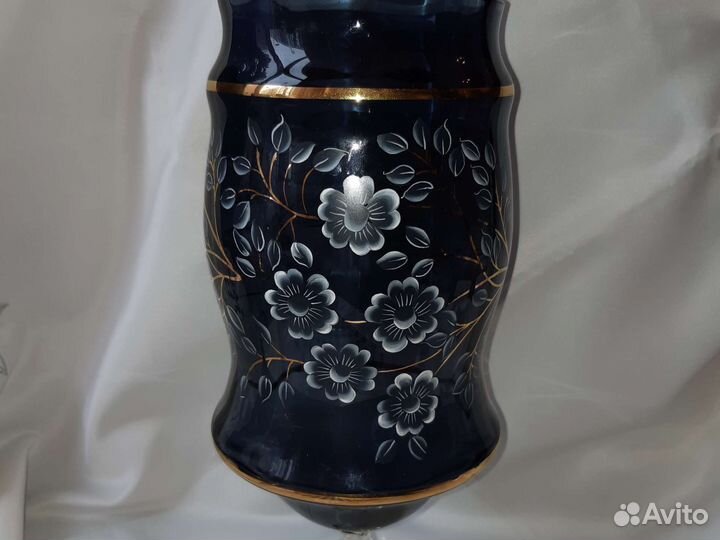 Ваза-кубок. Хрусталь. Антиквариат