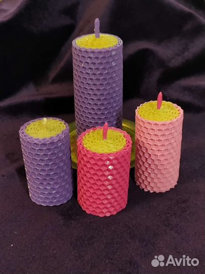 Свечи из натурального воска