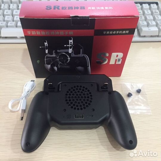 Джойстик для телефона с аккум и вентилятором