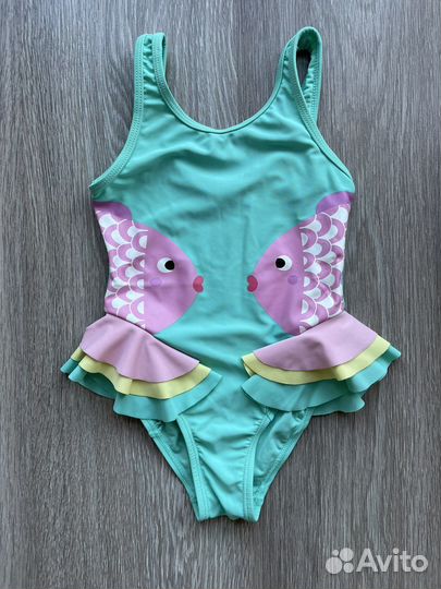 Купальник слитный для девочки 3-3,5 года