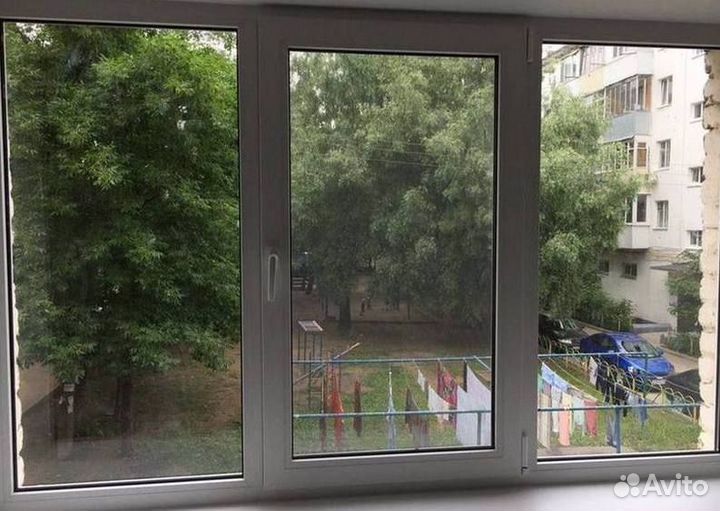 Остекление окон и балконов пвх