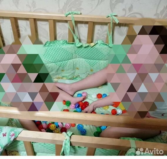 Кроватка с матрасом