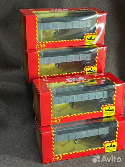 Полуприцеп Маз-9380 1986 1:43 1/43