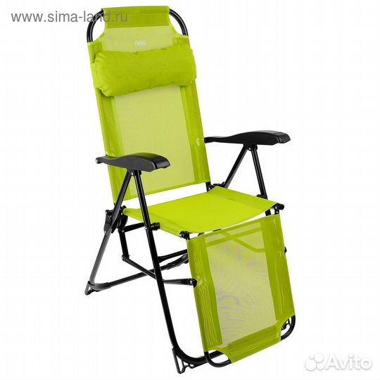 Кресло-шезлонг К3/Л, р. 82 x 59 x 116 см, принт ли