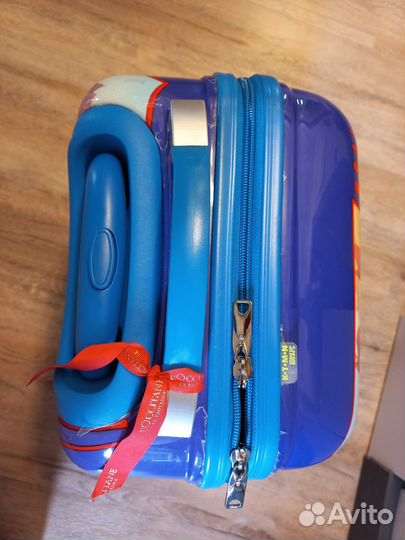 Детский чемодан Макквин синий