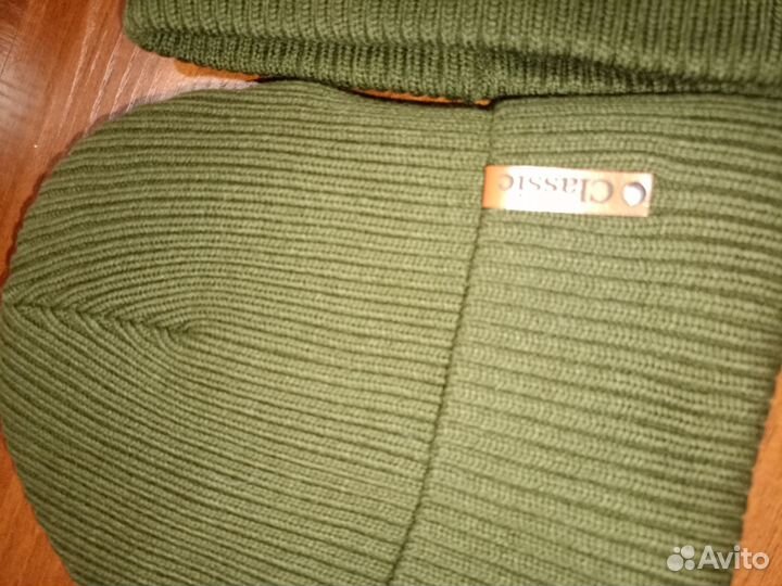 Новая шапка+снуд