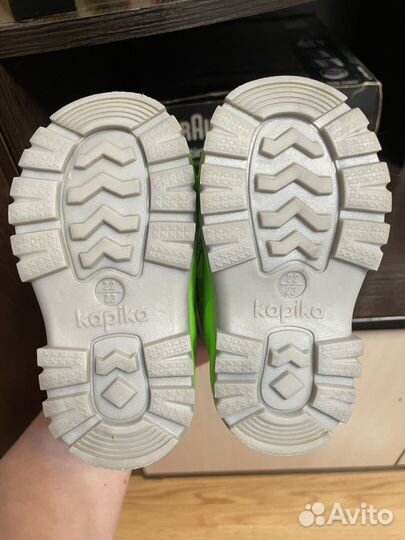 Детские резиновые сапоги