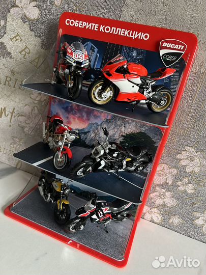 Полная коллекция Ducati от Shell+подставка