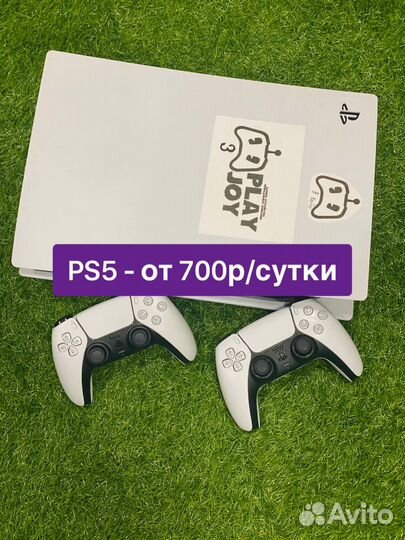 Sony Playstation 4,5 аренда + игры